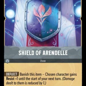 DISNEY LORCANA SINGLE CARDS: SHIMMERING SKIES #337: Shield of Arendelle (Common Foil 200/204: NM)