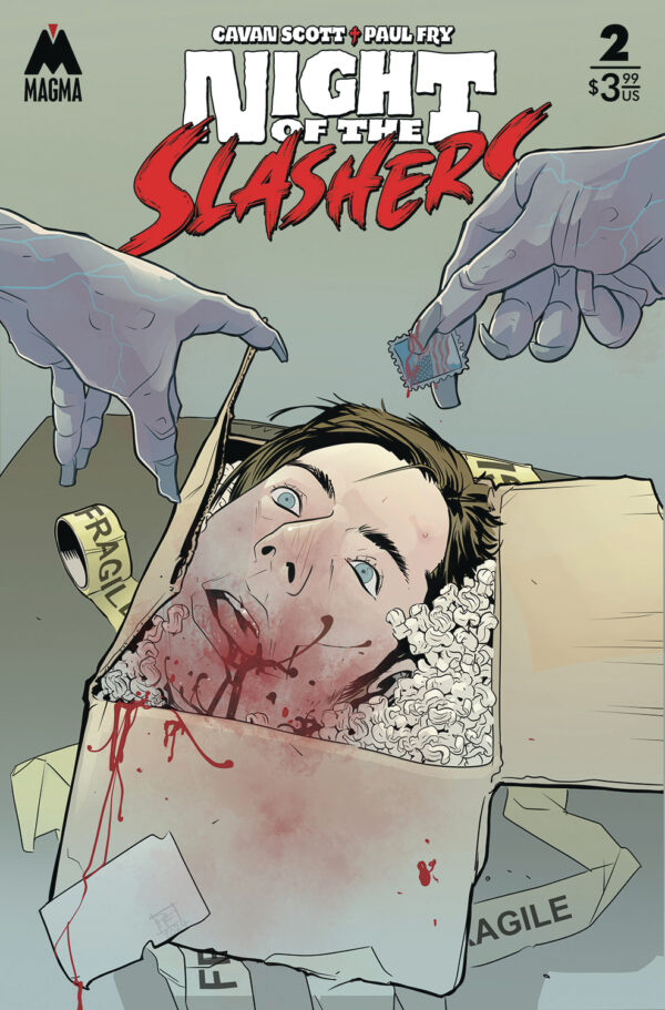 NIGHT OF THE SLASHERS #2: Paul Fry cover A