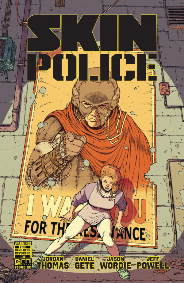 SKIN POLICE #2: Daniel Gete cover A