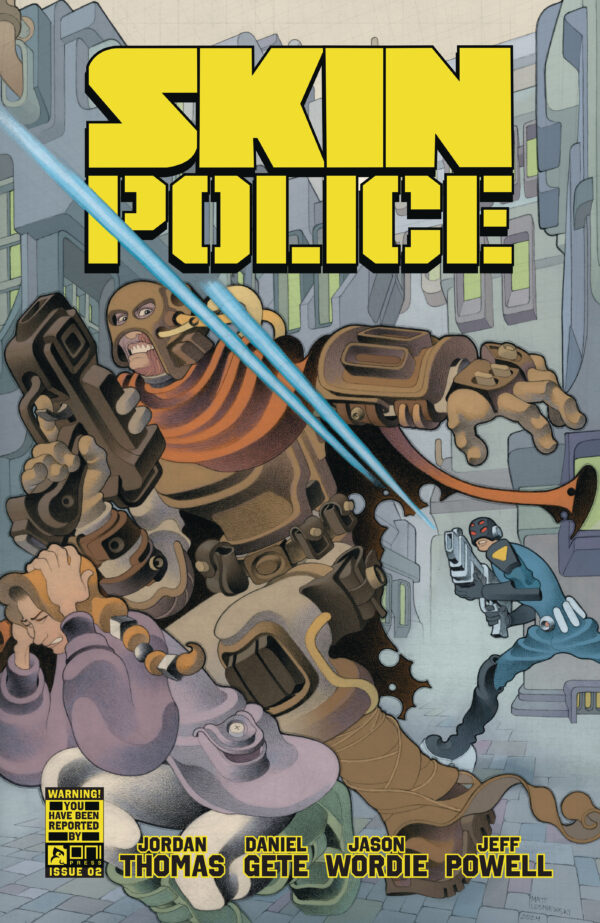 SKIN POLICE #2: Matt Lesniewski cover B