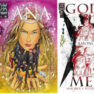 CYNATION COMICS DOUBLE PACK #1: Signed comics by Aaron & Josh Mak & Anna Khristenko (COA) NM