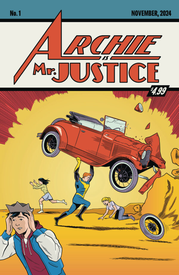 ARCHIE IS MR JUSTICE #1 Matt Talbot cover C