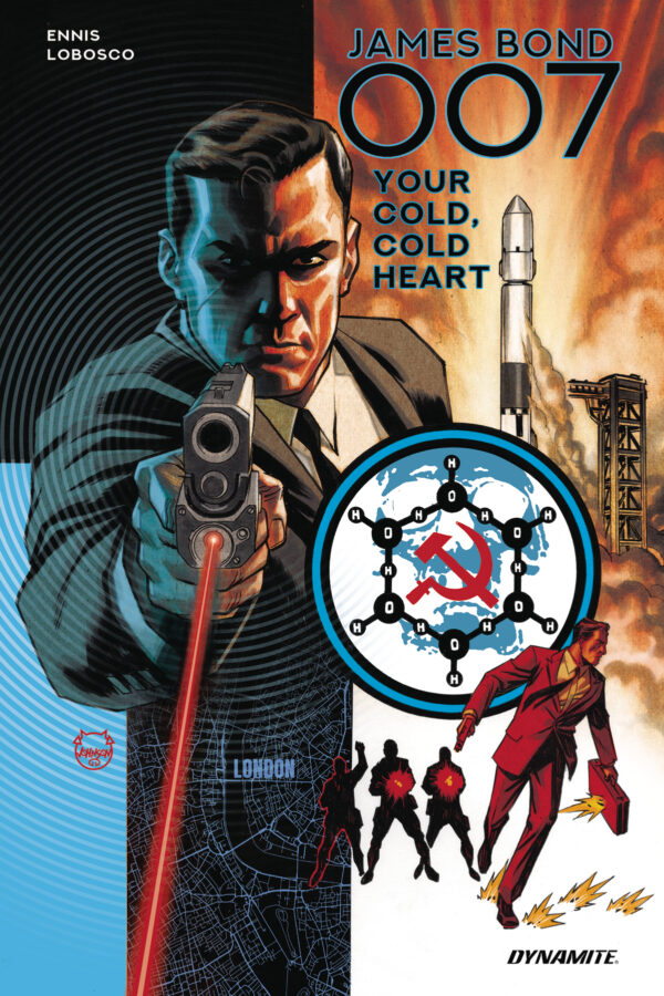 JAMES BOND 007: YOUR COLD COLD HEART TP #0: Signed by Garth Ennis (Hardcover edition)
