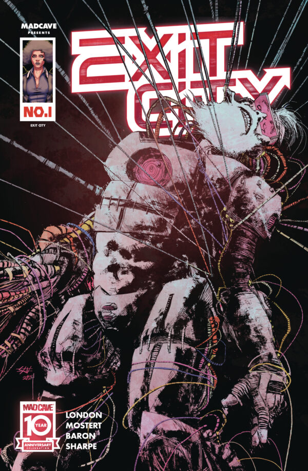 EXIT CITY #1: Shane Connery Volk cover B