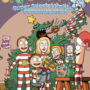 RICK AND MORTY SUPER SPECIAL HOLIDAY EXTRAVAGANZA #1: Jarrett Williams cover A