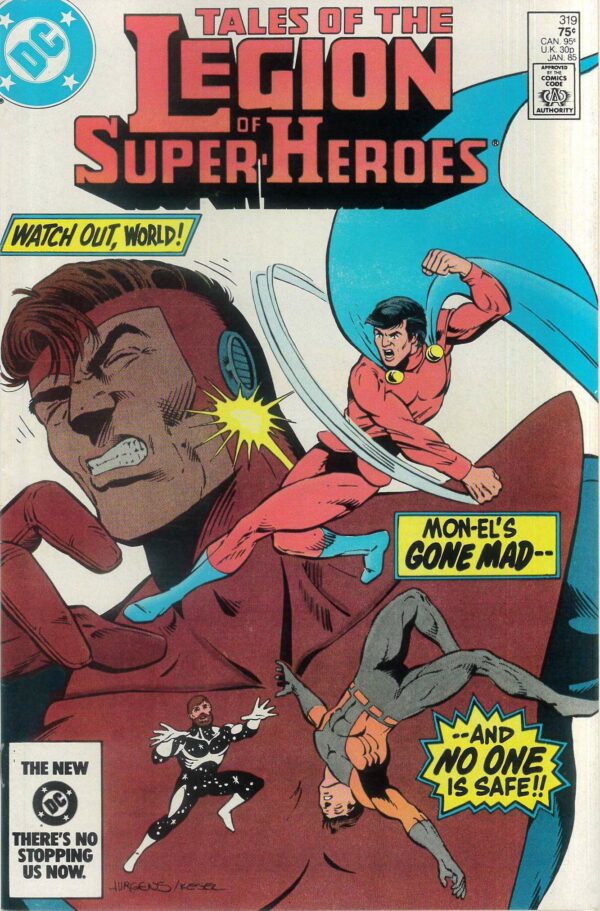 TALES OF THE LEGION OF SUPER-HEROES #319