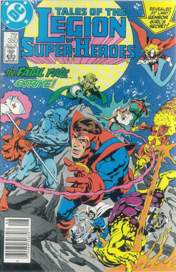 TALES OF THE LEGION OF SUPER-HEROES #350