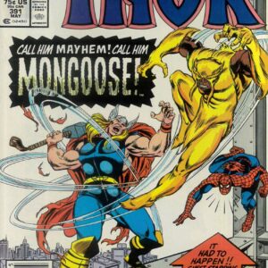 MIGHTY THOR (1966-2018 SERIES) #391: Spider-Man Newsstand edition – NM