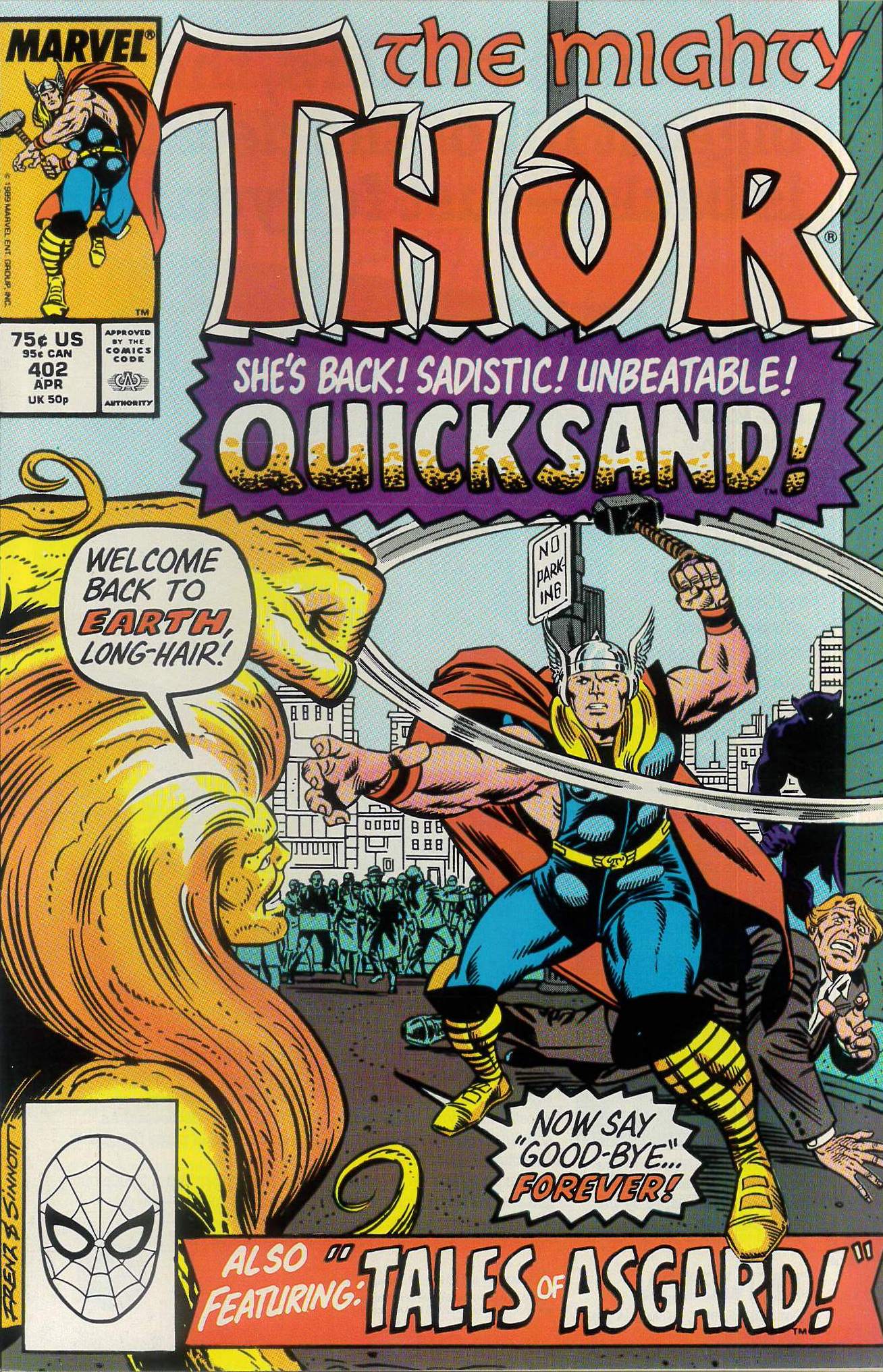 MIGHTY THOR (1966-2018 SERIES) #402 MIGHTY THOR (1966-2018 SERIES) #402