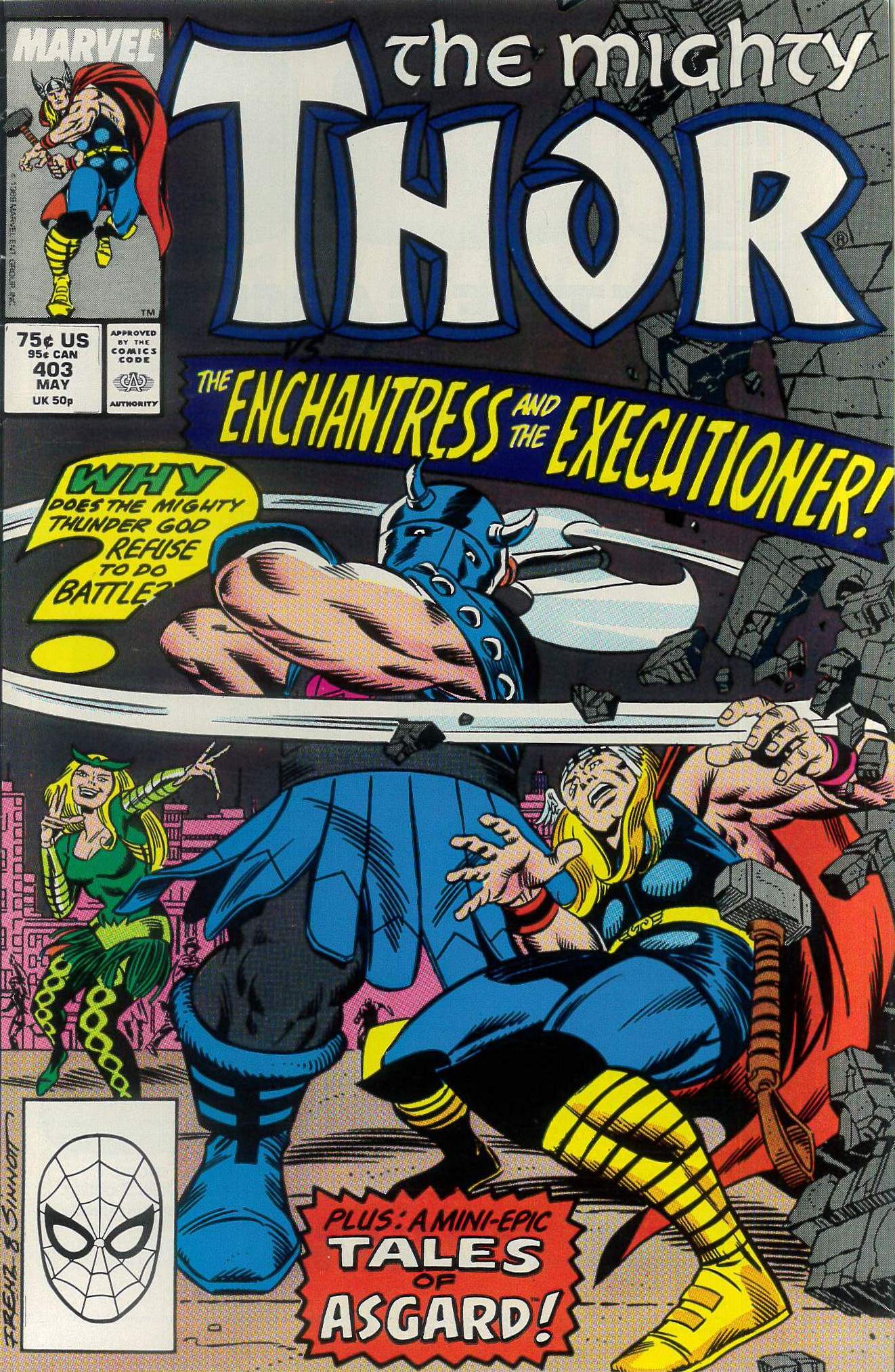 MIGHTY THOR (1966-2018 SERIES) #403 MIGHTY THOR (1966-2018 SERIES) #403
