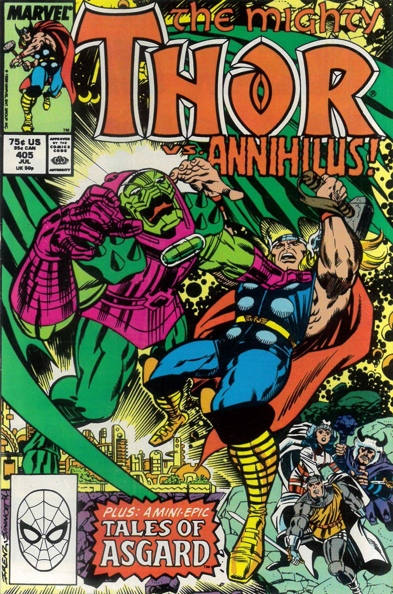 MIGHTY THOR (1966-2018 SERIES) #405 MIGHTY THOR (1966-2018 SERIES) #405