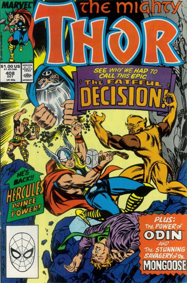 MIGHTY THOR (1966-2018 SERIES) #408