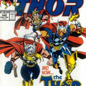 MIGHTY THOR (1966-2018 SERIES) #440: 1st appearance of Thor Corps