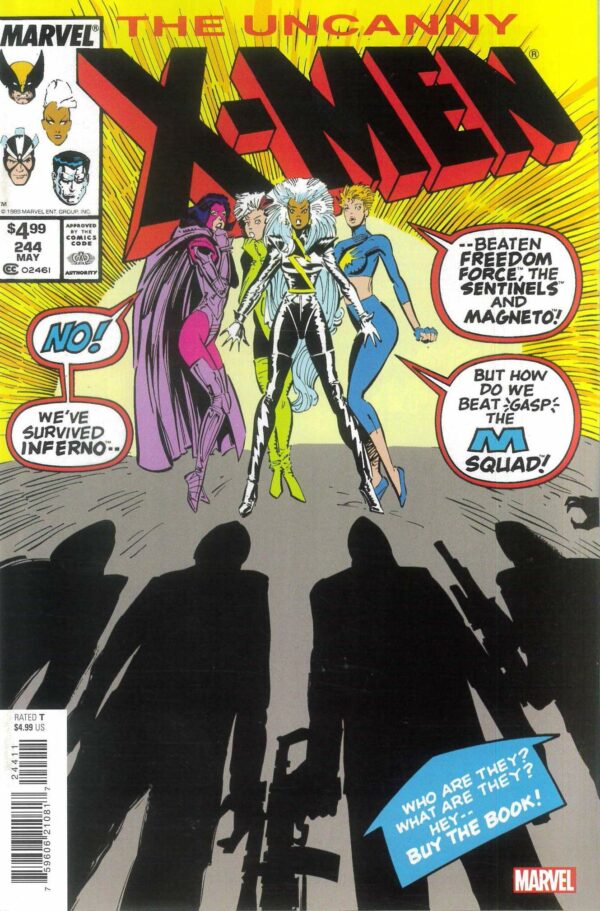 UNCANNY X-MEN (1963-2011,2015 SERIES) #244: 2024 Facsimile edition (Marc Silvestri cover A)