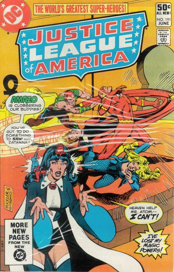 JUSTICE LEAGUE OF AMERICA (1960-1987 SERIES) #191