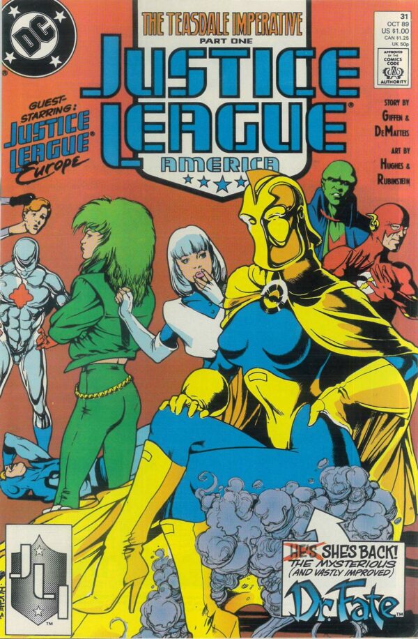 JUSTICE LEAGUE (1987-1996 SERIES) #31