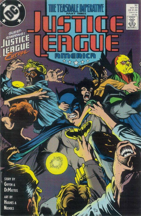 JUSTICE LEAGUE (1987-1996 SERIES) #32