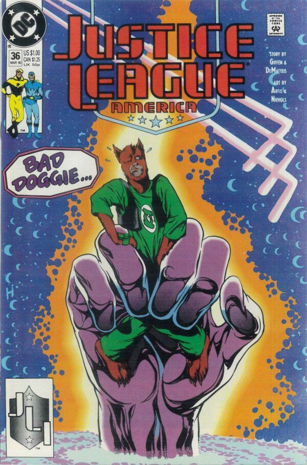 JUSTICE LEAGUE (1987-1996 SERIES) #36