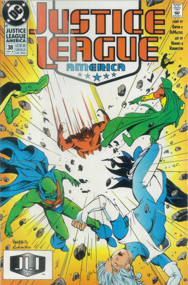 JUSTICE LEAGUE (1987-1996 SERIES) #38