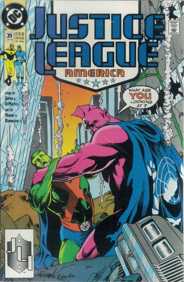 JUSTICE LEAGUE (1987-1996 SERIES) #39