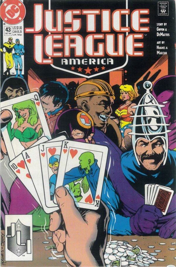 JUSTICE LEAGUE (1987-1996 SERIES) #43