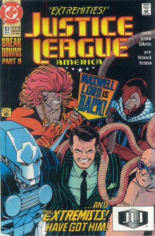 JUSTICE LEAGUE (1987-1996 SERIES) #57