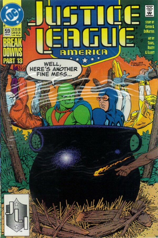JUSTICE LEAGUE (1987-1996 SERIES) #59