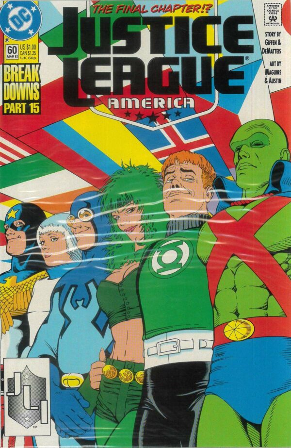 JUSTICE LEAGUE (1987-1996 SERIES) #60