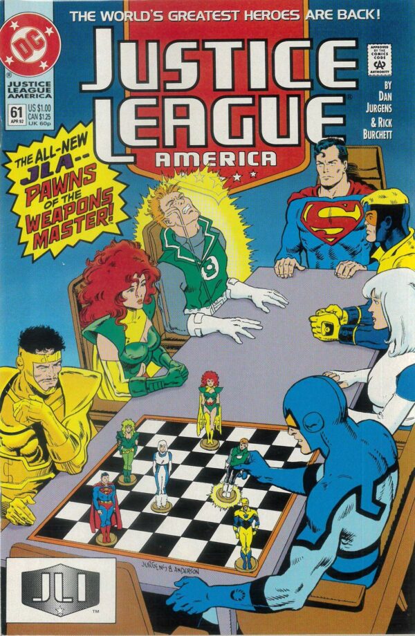 JUSTICE LEAGUE (1987-1996 SERIES) #61