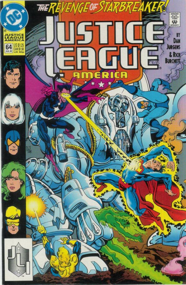 JUSTICE LEAGUE (1987-1996 SERIES) #64