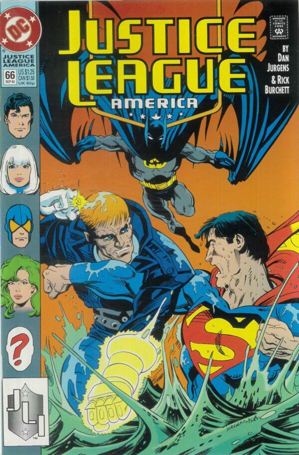 JUSTICE LEAGUE (1987-1996 SERIES) #66