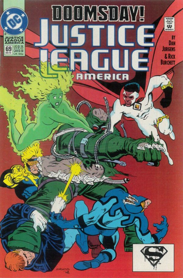 JUSTICE LEAGUE (1987-1996 SERIES) #69: Death of Superman