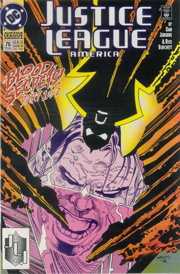 JUSTICE LEAGUE (1987-1996 SERIES) #76