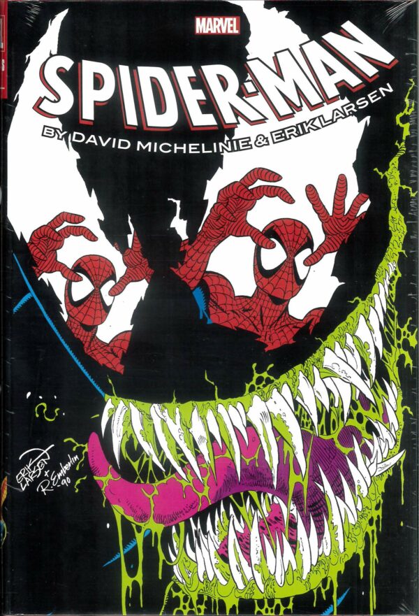 SPIDER-MAN BY MICHELINIE AND LARSEN OMNIBUS (HC) #0: Erik Larsen Venom cover (2024 edition)