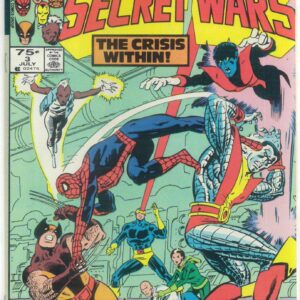 MARVEL SUPER HEROES: SECRET WARS #3: 1st appearance of Titania & Volcana, Newsstand edtiion – 9.6
