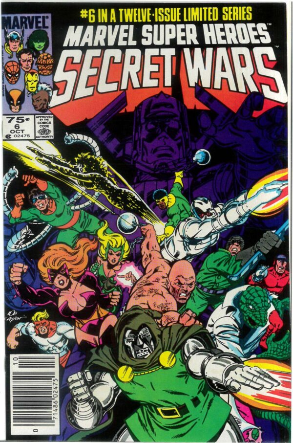 MARVEL SUPER HEROES: SECRET WARS #6: Newsstand edition – 9.4