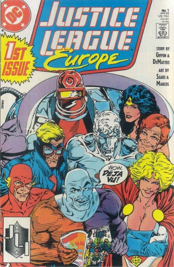 JUSTICE LEAGUE EUROPE #1
