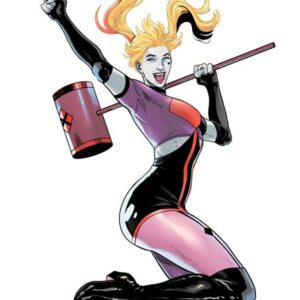 HARLEY QUINN (2021 SERIES) #44: Daniel Sampere All In Foil cover H