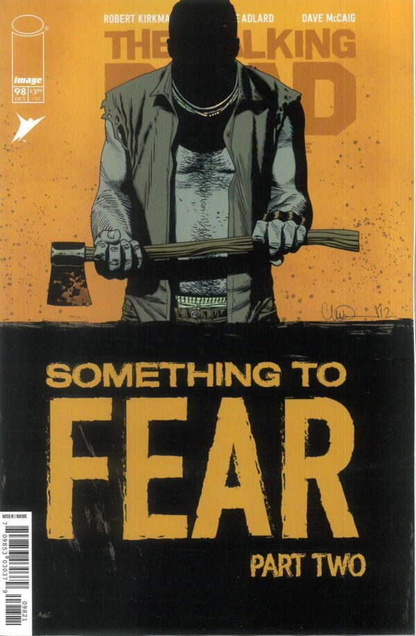 WALKING DEAD DELUXE #98: Charlie Adlard cover B