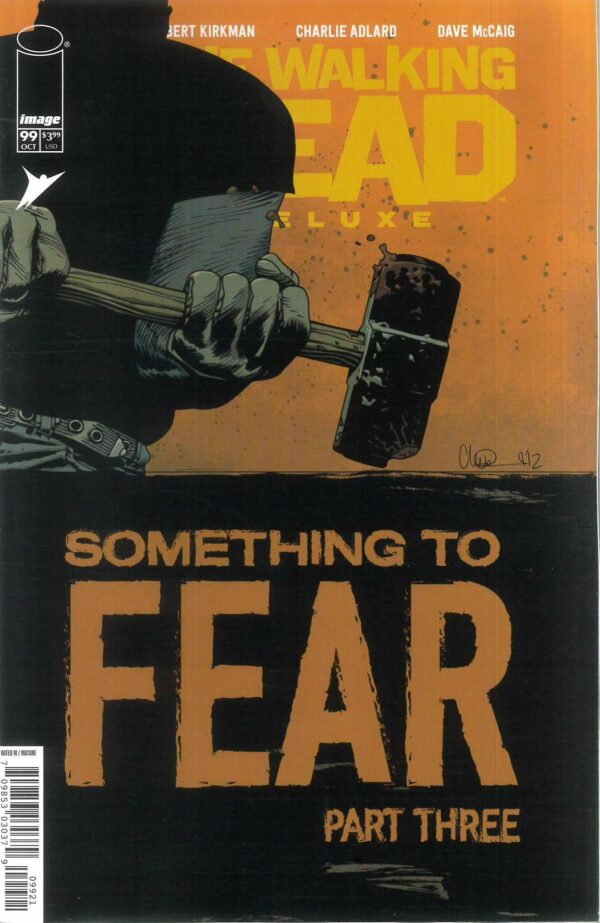 WALKING DEAD DELUXE #99: Charlie Adlard cover B