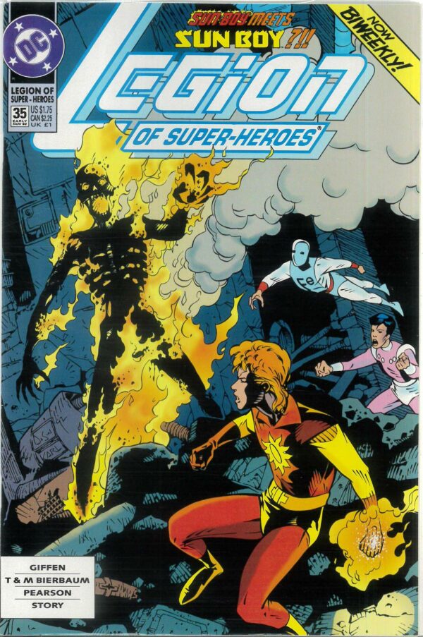 LEGION OF SUPER-HEROES (1989-2000 SERIES) #35