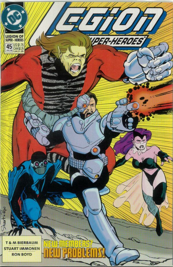 LEGION OF SUPER-HEROES (1989-2000 SERIES) #45