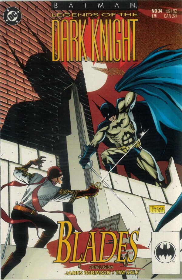 BATMAN: LEGENDS OF THE DARK KNIGHT (YELLOW & REG.) #34