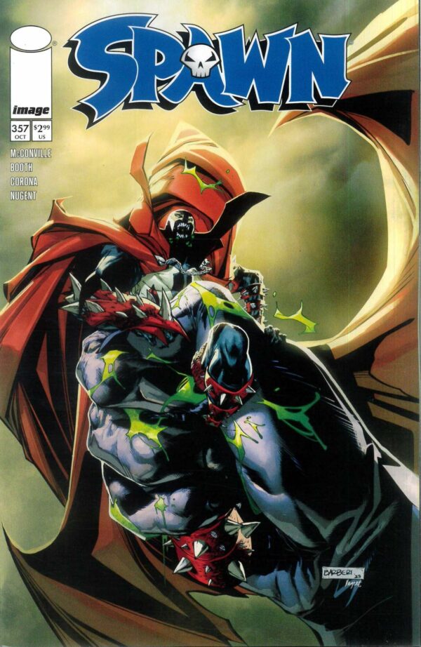 SPAWN (VARIANT EDITION) #357: Carlo Barberi cover B