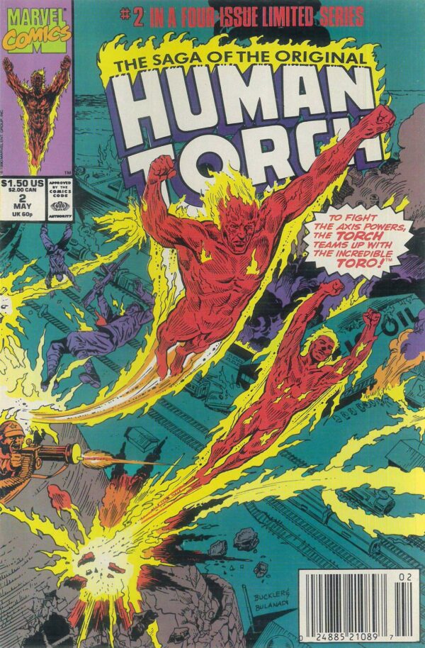 HUMAN TORCH, SAGA OF THE ORIGINAL #2