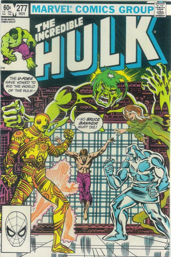 INCREDIBLE HULK (1968-2018 SERIES) #277: NM