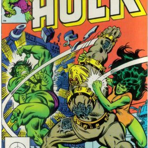 INCREDIBLE HULK (1968-2018 SERIES) #282: 1st time Hulk meets She-Hulk – NM