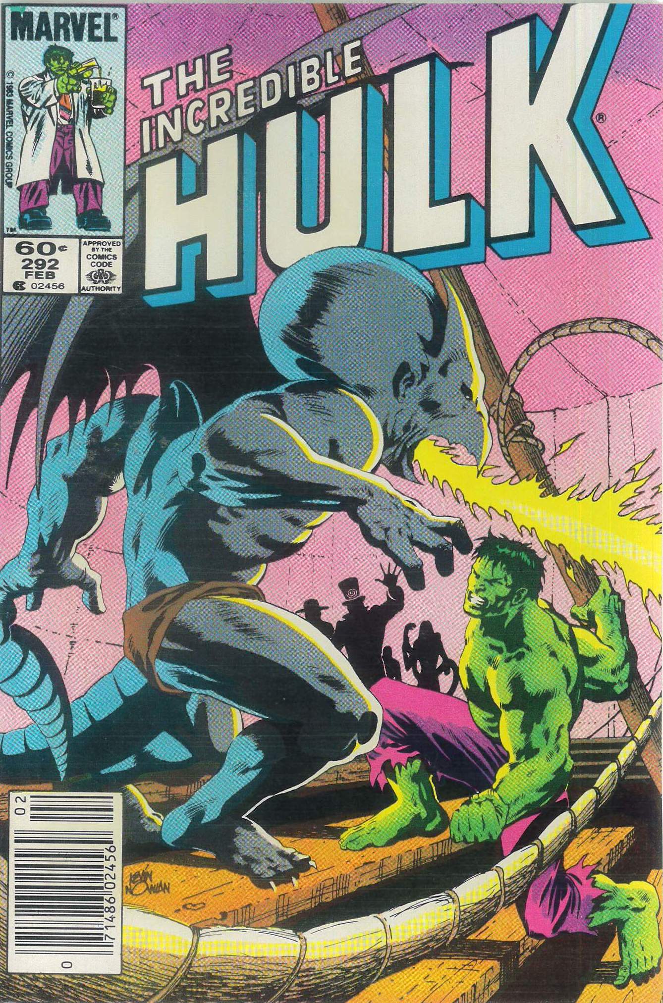 INCREDIBLE HULK (1968-2018 SERIES) #292: NM INCREDIBLE HULK (1968-2018 SERIES) #292: NM