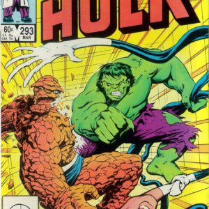 INCREDIBLE HULK (1968-2018 SERIES) #293: Hulk vs The Thing – NM INCREDIBLE HULK (1968-2018 SERIES) #293: Hulk vs The Thing – NM