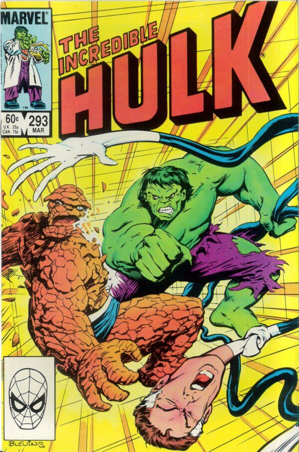 INCREDIBLE HULK (1968-2018 SERIES) #293: Hulk vs The Thing – NM